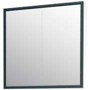 Зеркало-шкаф Corozo Айрон 60 чёрный/белый SD-00000392