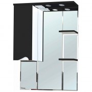 Зеркало-шкаф Bellezza Эйфория 80 L чёрный