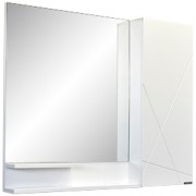 Зеркало-шкаф Comforty Мерано 90 белый