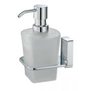 Дозатор для жидкого мыла стеклянный WasserKRAFT Leine К-5099