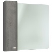 Зеркало-шкаф Bellezza Олимпия 80 L серый
