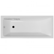 Ванна чугунная Vinsent Veron Square 170x75 с ножками