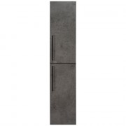 Пенал Brevita Rock 35 R бетон тёмно-серый ROCK-05035-50-2П