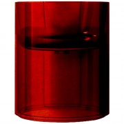 Раковина-моноблок подвесная прозрачная Abber Kristall AT2704Rubin